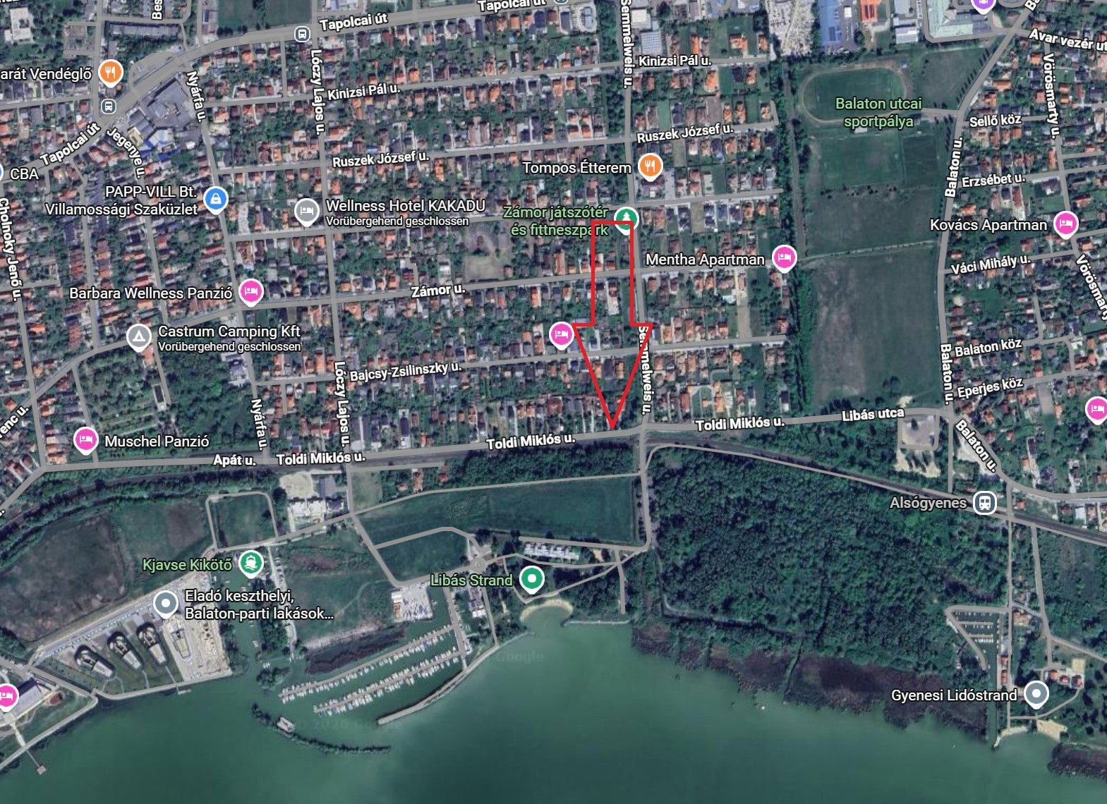(A-A) Baugrundstück am Nordufer des Balaton, näher dran geht nicht! (A-A) Baugrundstück am Nordufer des Balaton, näher dran geht nicht!