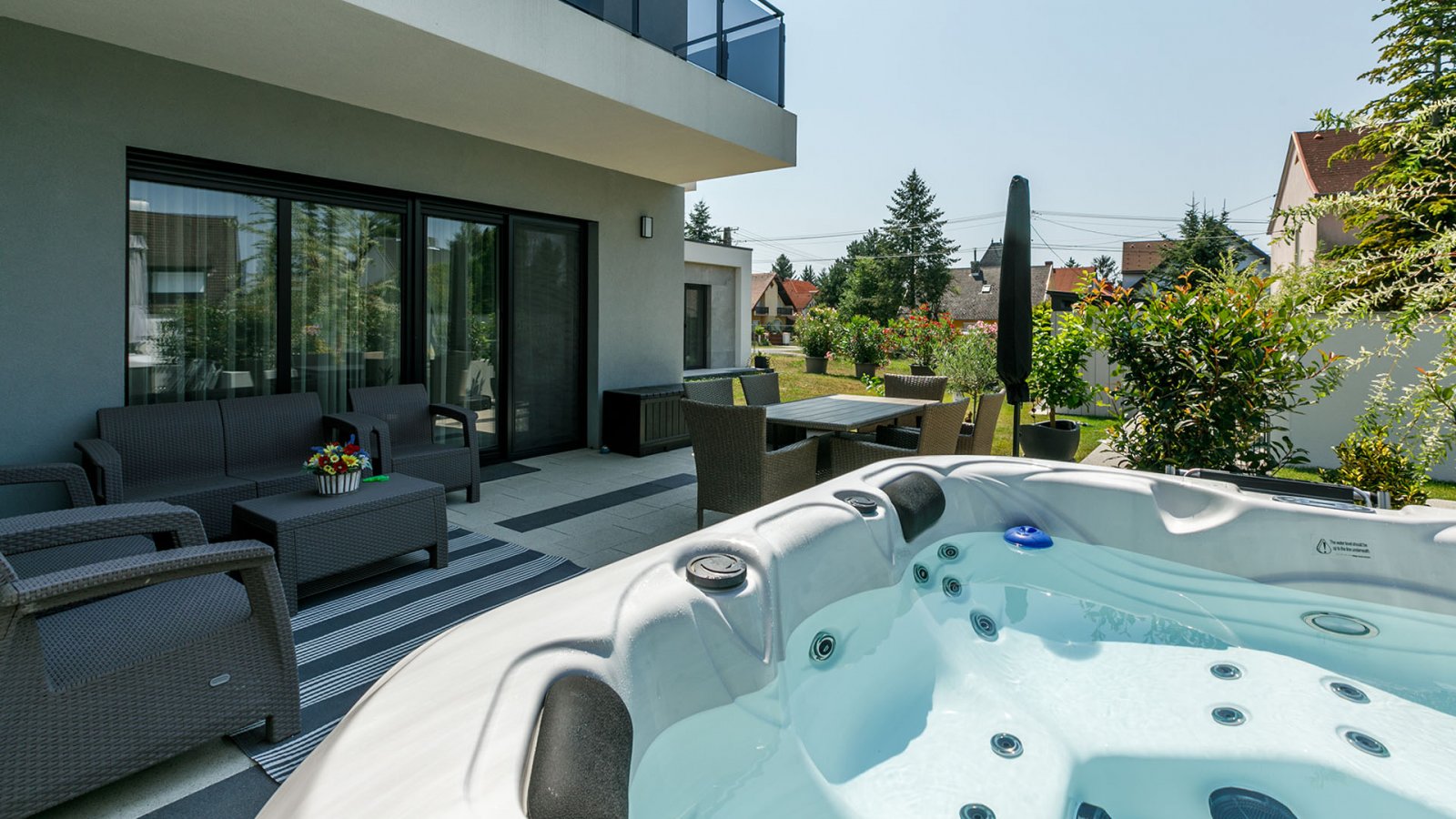 Terrasse, Jacuzzi